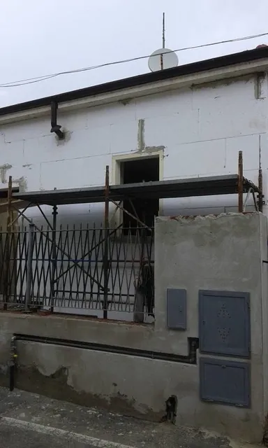 Cappotto termico realizzato da Aurora Costruzioni